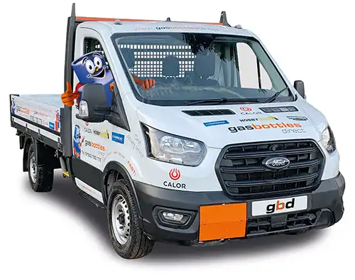 Gas Bottles Direct Delivery Vehicle