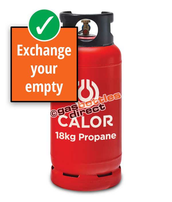 18kg Propane Forklift Calor Gas Bottle Cylinder Refill